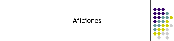 Aficiones